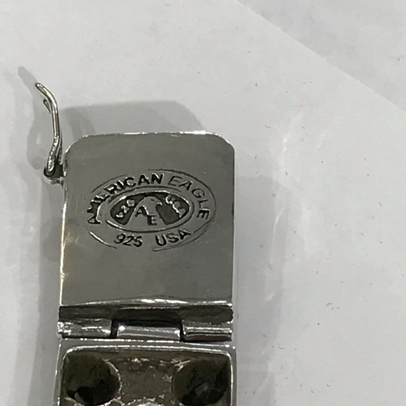 925sterlingsilver skull bracelet - Picture 7 of 7